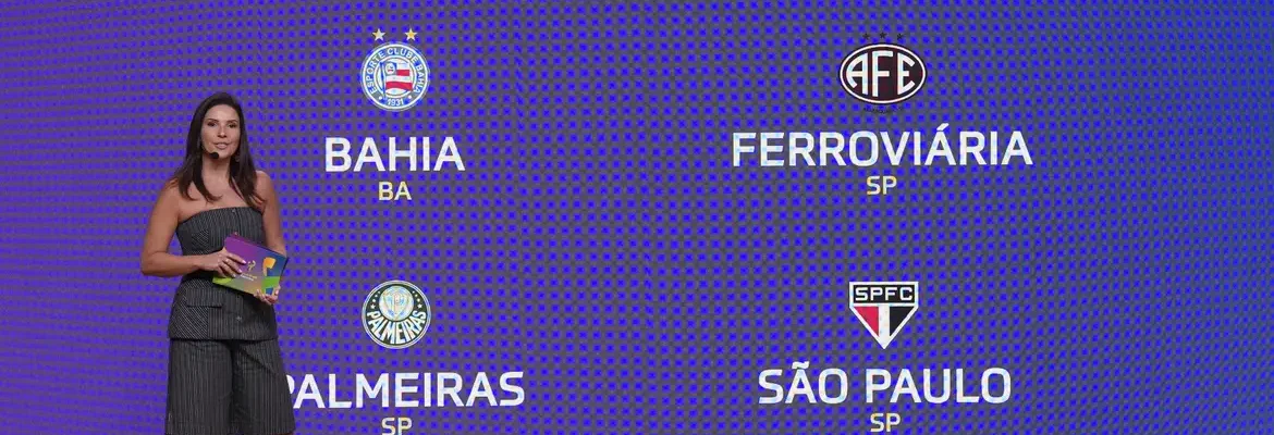 CBF sorteia confrontos das semifinais da Copa do Brasil Feminina