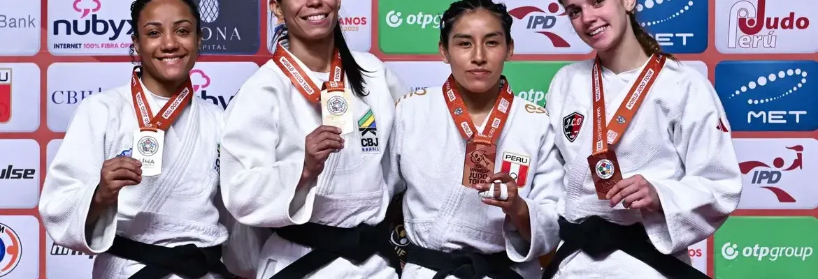 Judocas brasileiras levam 4 medalhas no 1º dia do Grand Prix de Lima